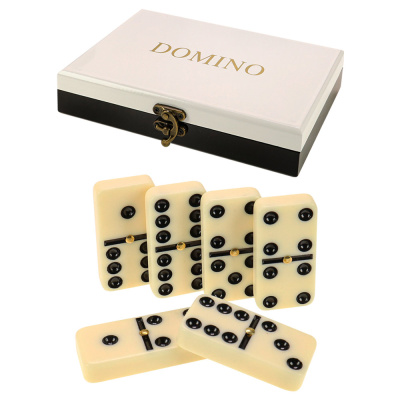 Домино пластиковые кости 28 штук Классика Miland ИН-7720 1